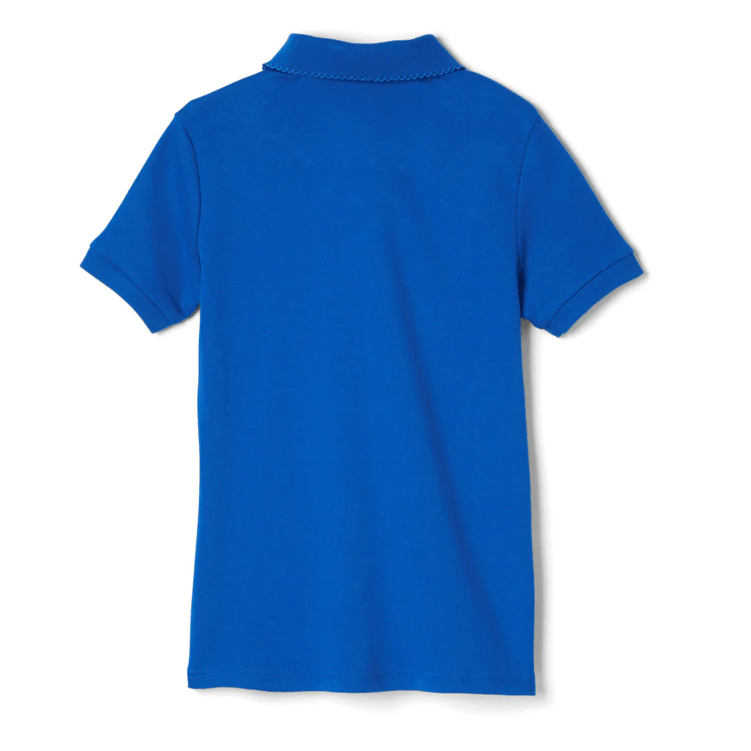 Harbor Christian Academy - Girl's Short Sleeve Picot Collar - No logos - Image 8