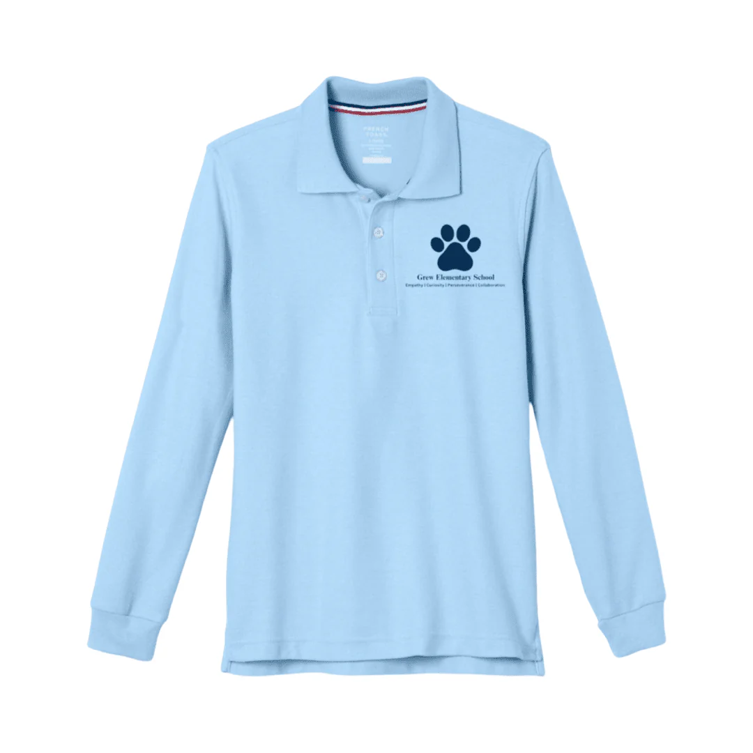 Henry Grew Elementary Long Sleeve Polo - Kids
