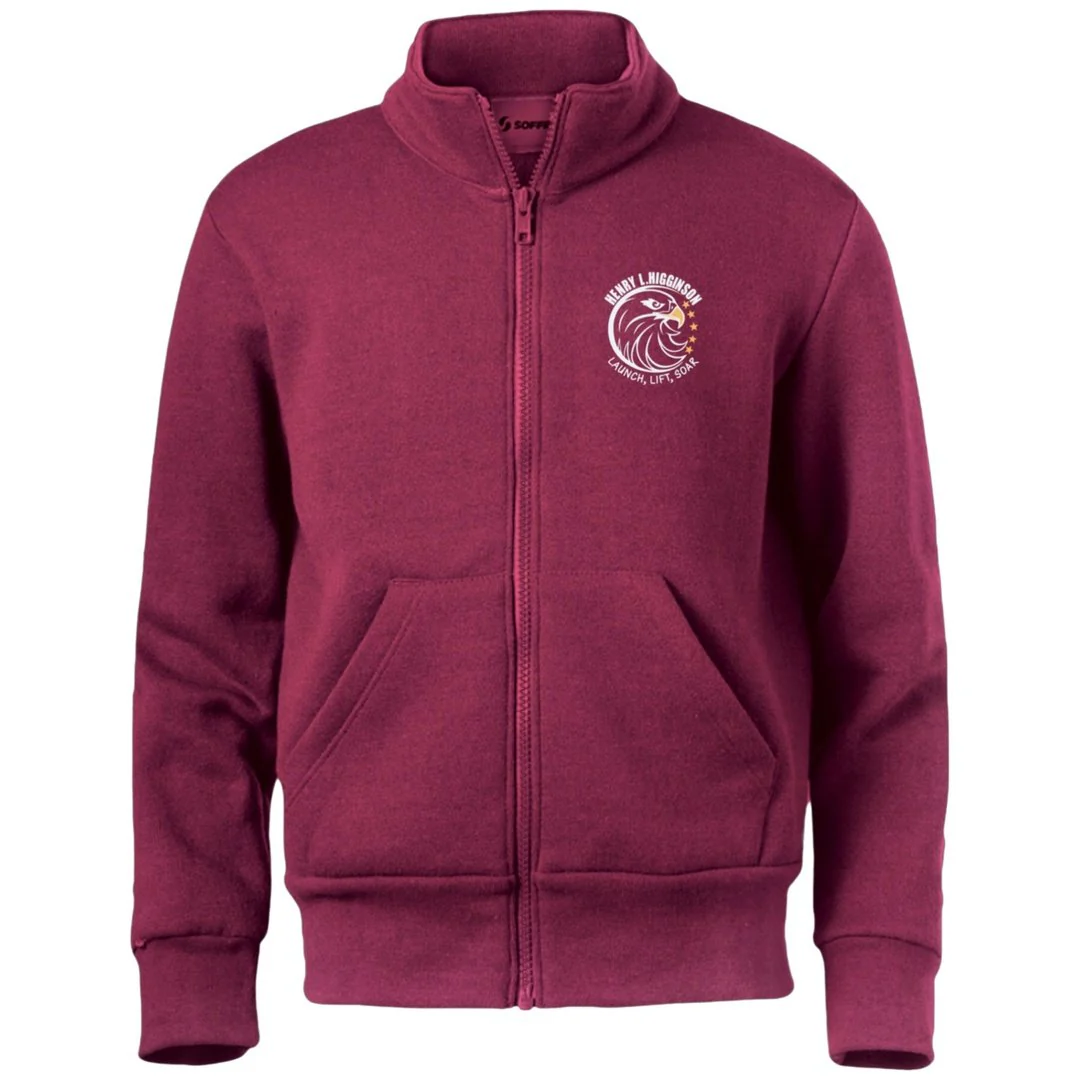 Higginson Inclusion K0-2 Full Zip Mock Neck Fleece Sweatshirt - Adults
