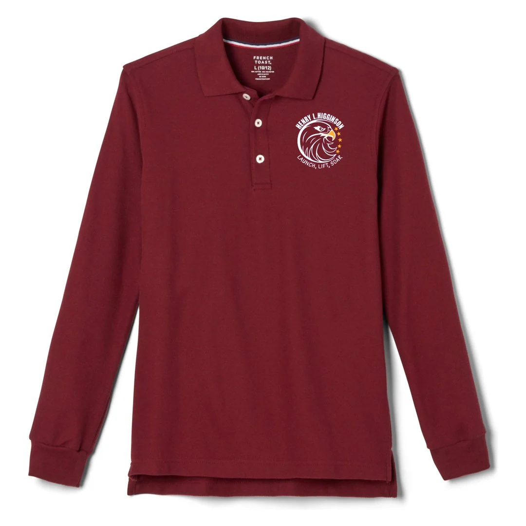 Higginson Inclusion K0-2 Long Sleeve Polo - Adult