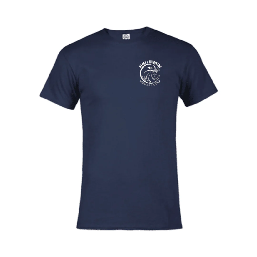 Higginson Inclusion K0-2 - Navy Short Sleeve T-Shirt - Adult