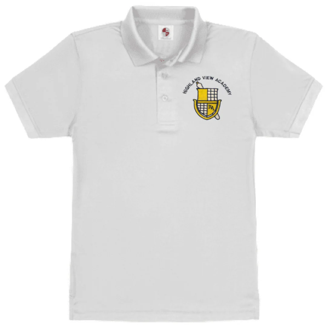 Highland View Academy - Youth / Adult Short Sleeve Performance Polo - Image 4