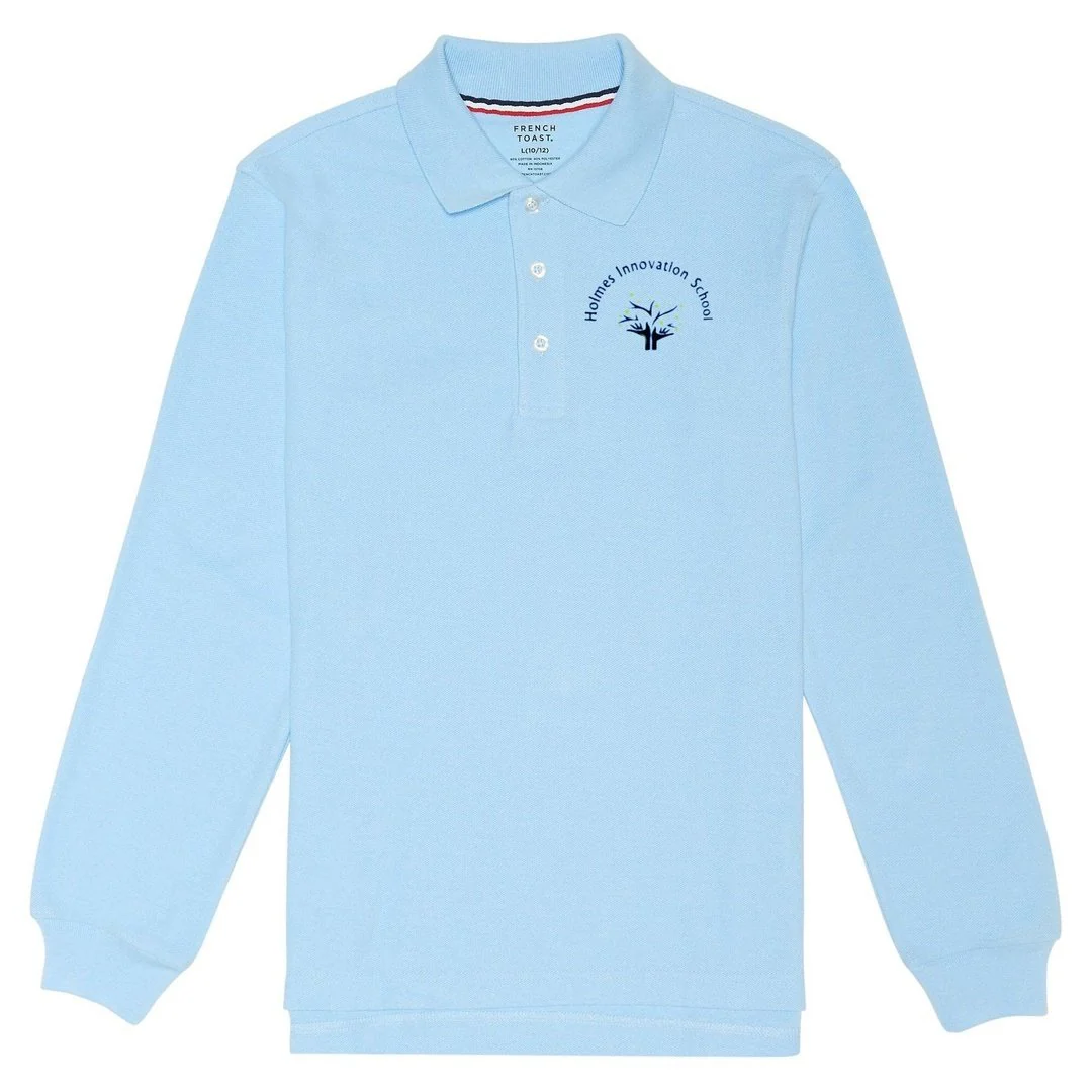 Holmes Innovation Long Sleeve Polo -Adult