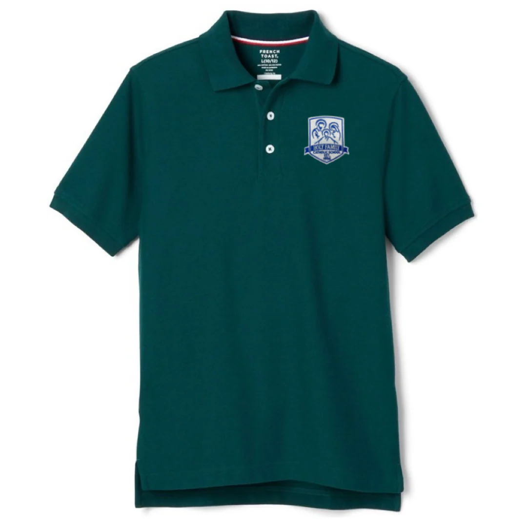 Holy Family Catholic School - Husky Short Sleeve Pique Polo - Kids