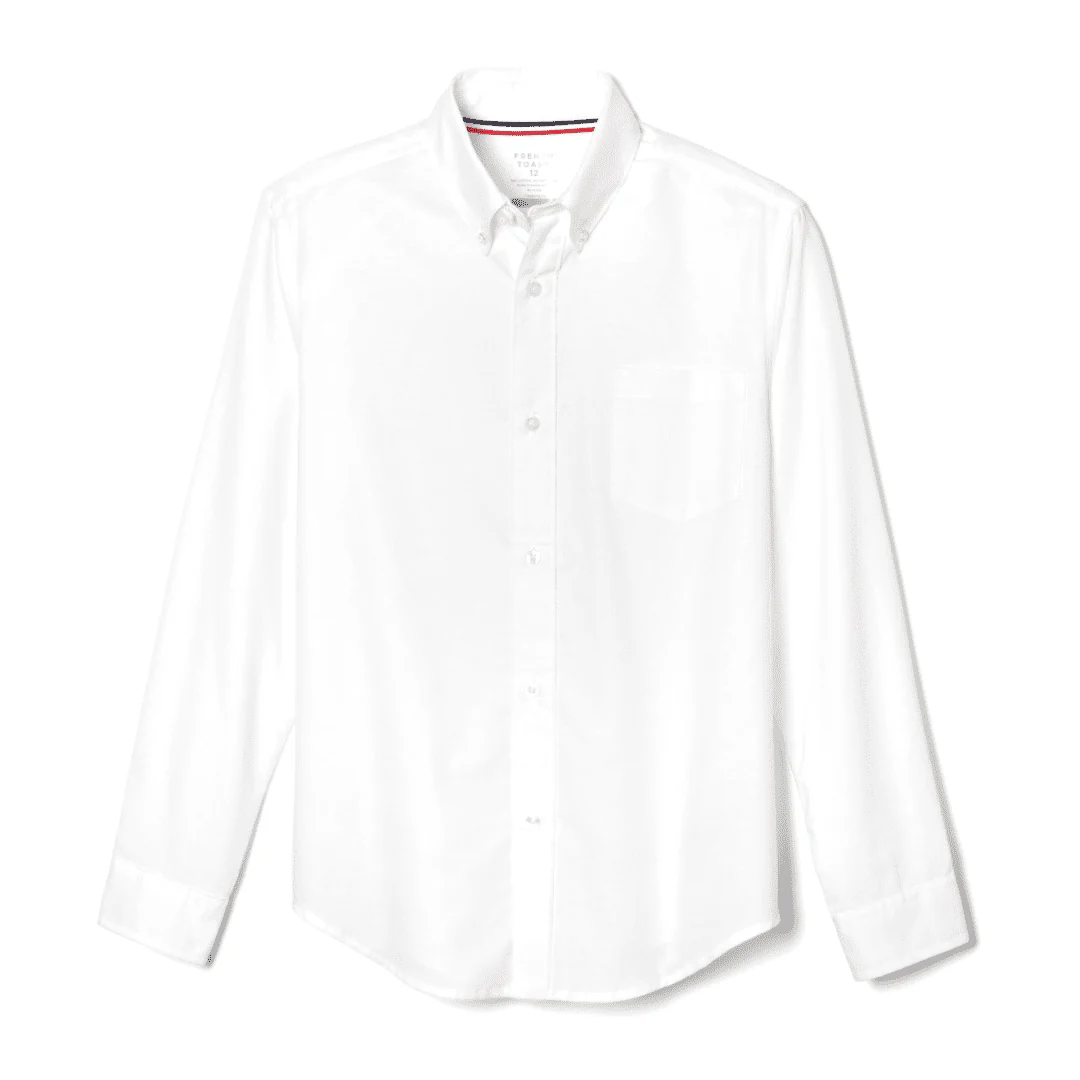 Holy Family Catholic School - Long Sleeve Oxford Shirt - Adults