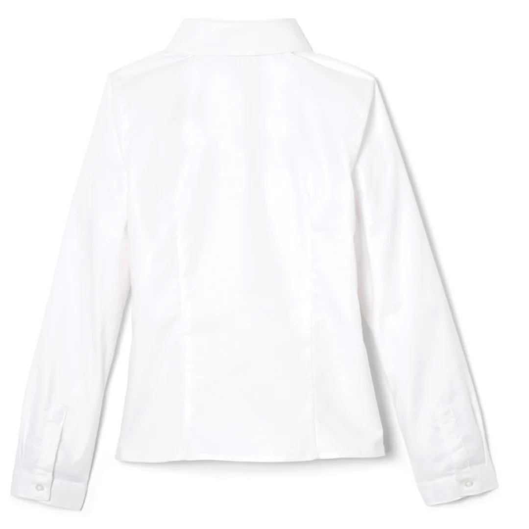 Holy Family Catholic School - Women's Long Sleeve Fitted Oxford Shirt - Image 4