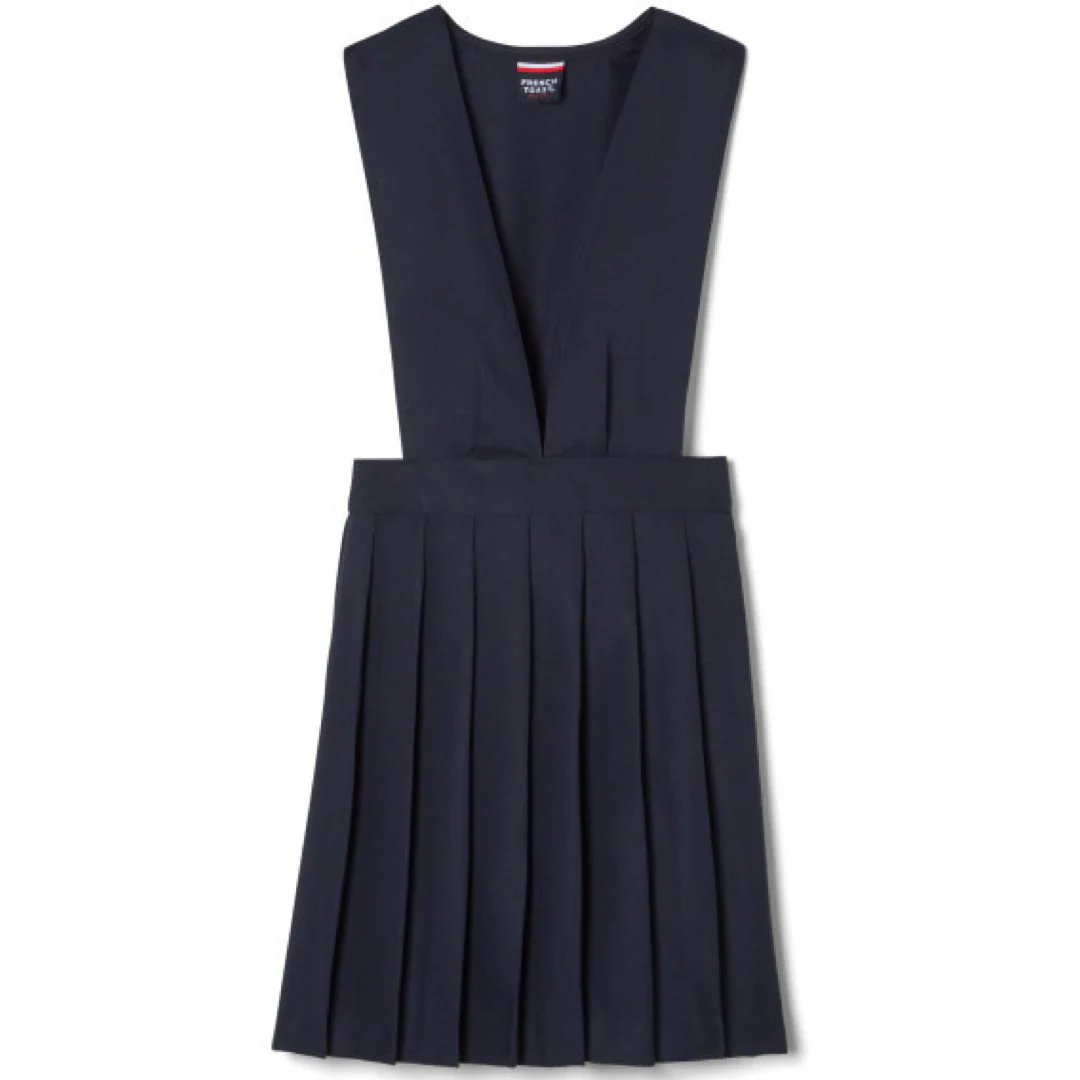 Holy Martyrs  - Girl's V-Neck Pleated Jumper
