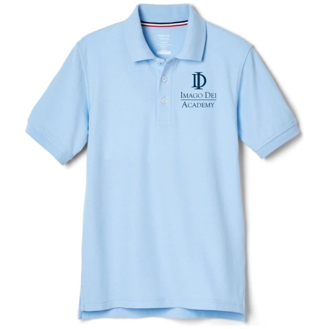 Imago Dei Academy  - Co-Ed Youth Short Sleeve Polos - Image 2