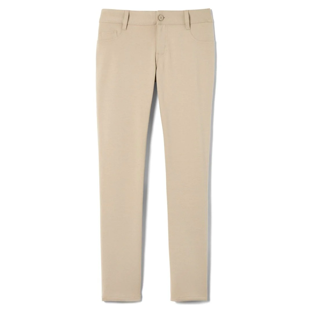 Jackson Walnut Park - Girl's Skinny Stretch Ponte Knit Pants