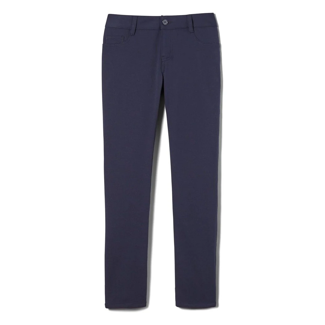 Jackson Walnut Park - Girl's Skinny Stretch Ponte Knit Pants - Image 5