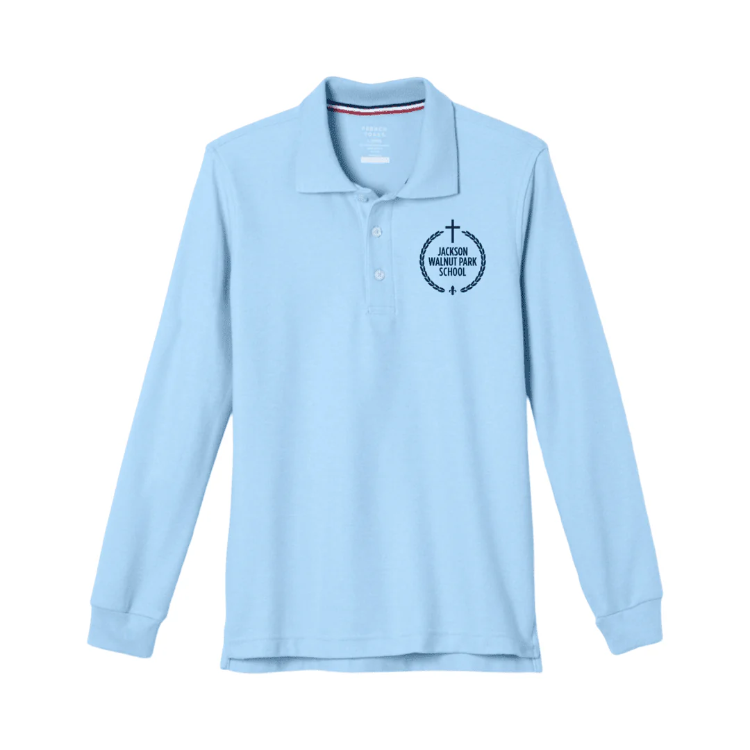 Jackson Walnut Park  - Youth Long Sleeve Piqué Polo - Image 2