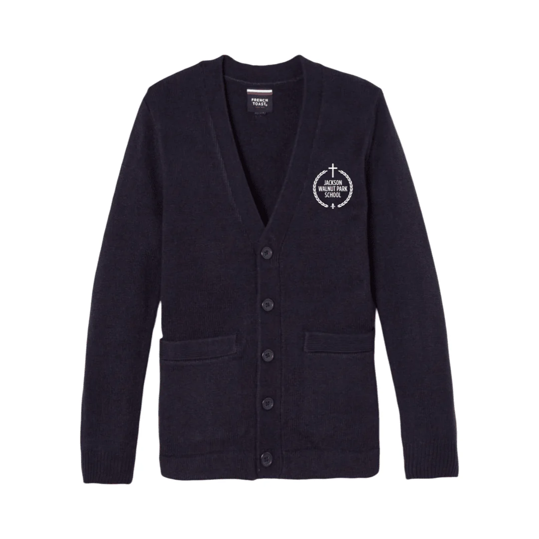 Jackson Walnut - V-Neck Cardigan - Boys