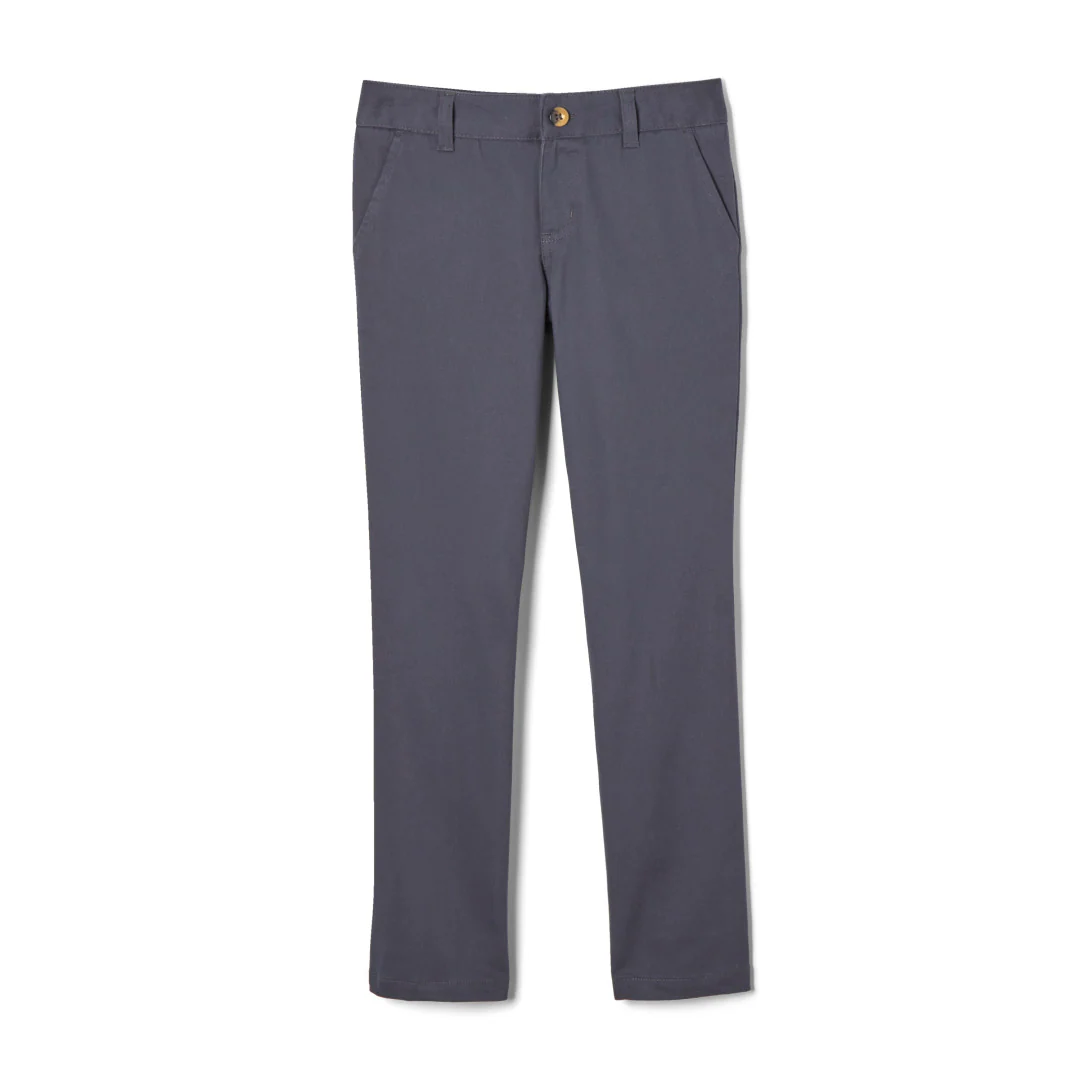 Girl's Plus Size Stretch Twill Straight Leg Pants - Image 16