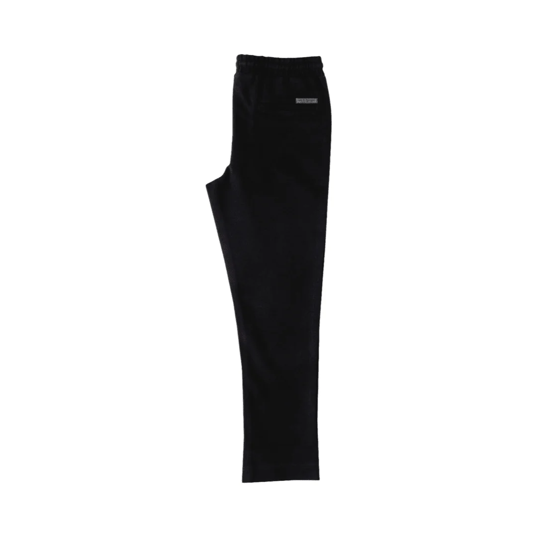Leo & Zachary -  Boys Slim Fit 4 Way Stretch Jogger Pants- Black - Image 4