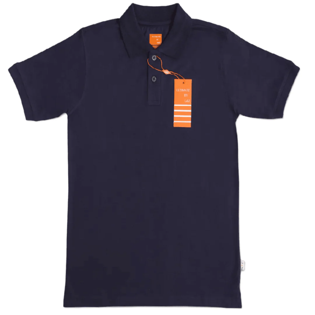 Leo & Zachary - Solid Knit Short Sleeve Polo