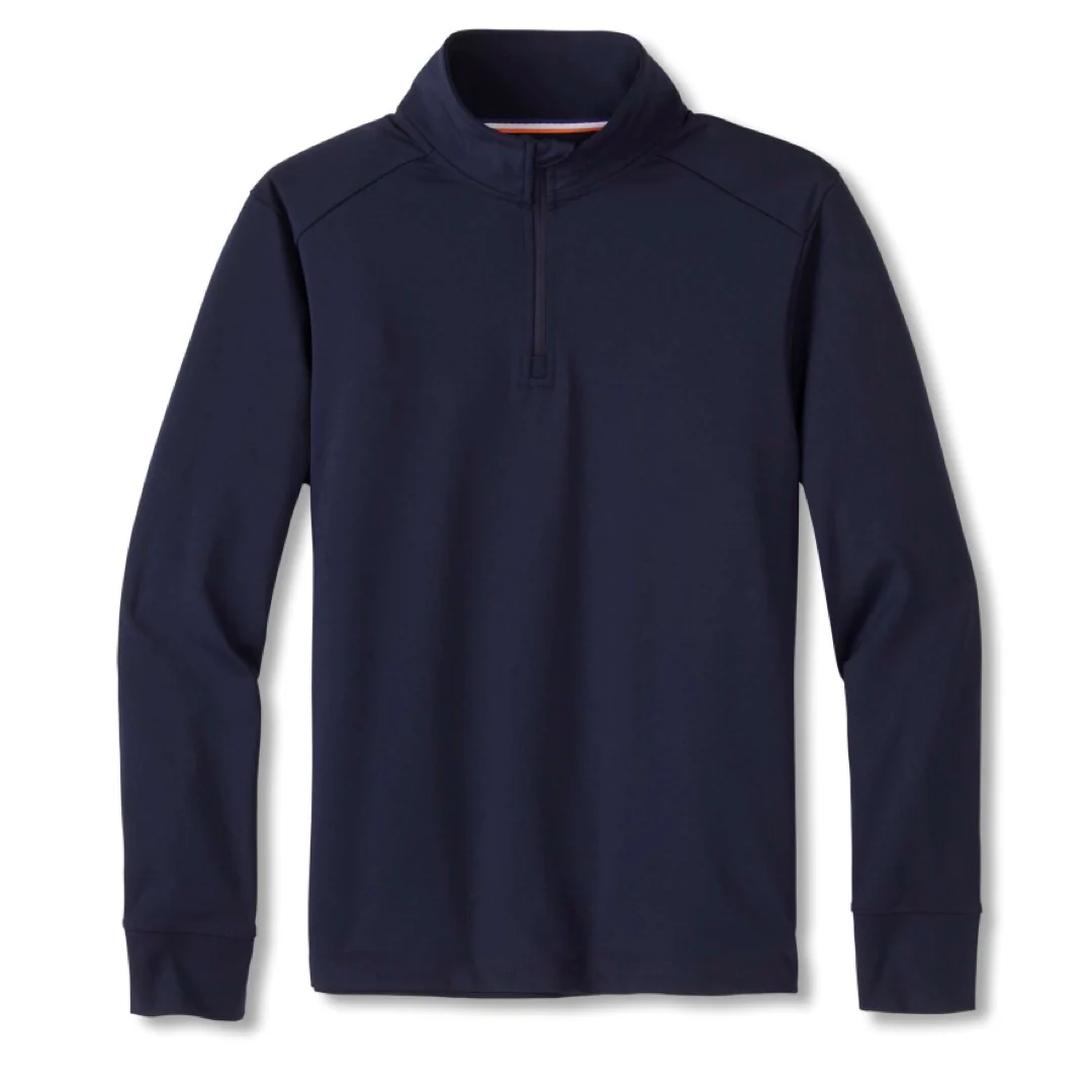 French Toast - Long Sleeve 1/4 Zip  Performance Pullover