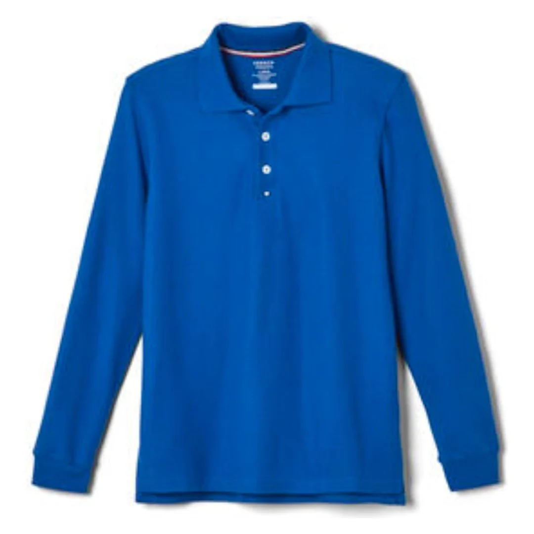 French Toast Youth Long Sleeve Piqué Polo - Image 11