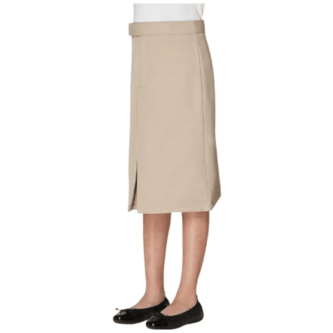 Women's Below The Knee Kick Pleat Skirt - Image 2