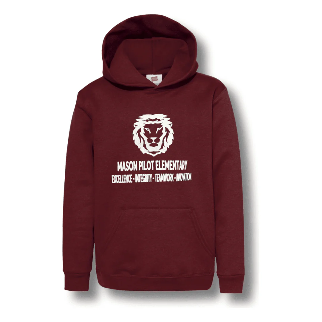 Mason Elementary -Pullover Hooded Sweatshirt - Adult