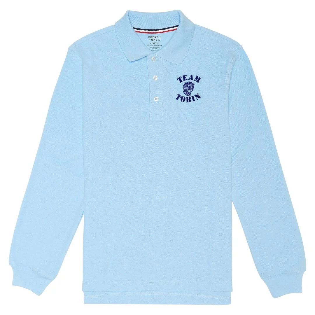 Maurice J. Tobin Long Sleeve Polo -Kids