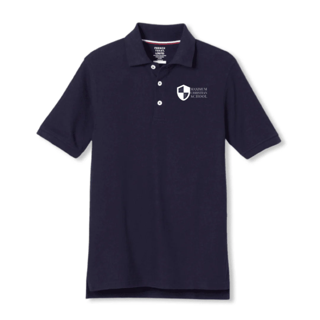 Maximum Christian School -  Short Sleeve Polo - Kids