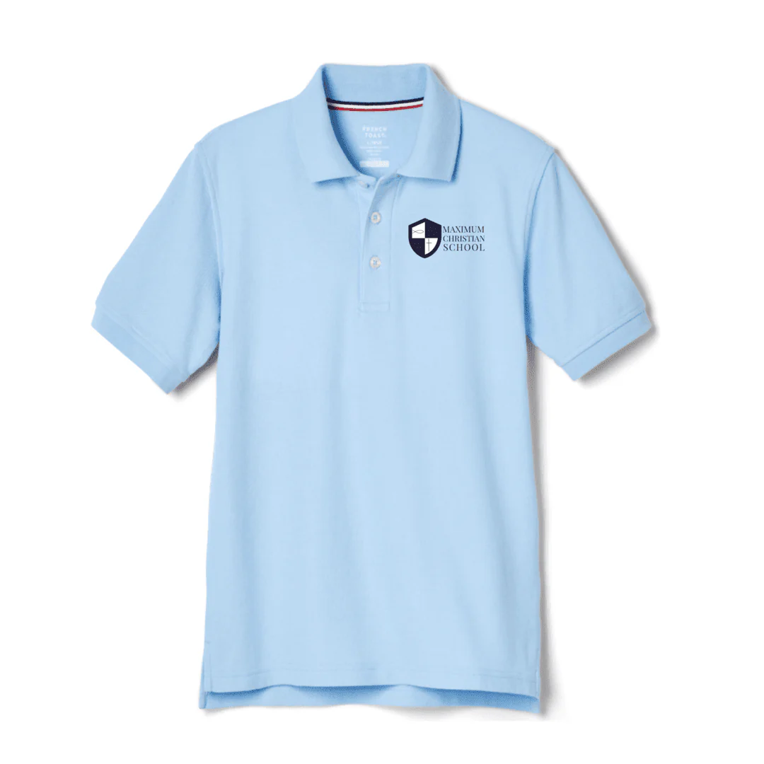 Maximum Christian School -  Short Sleeve Polo - Kids - Image 2