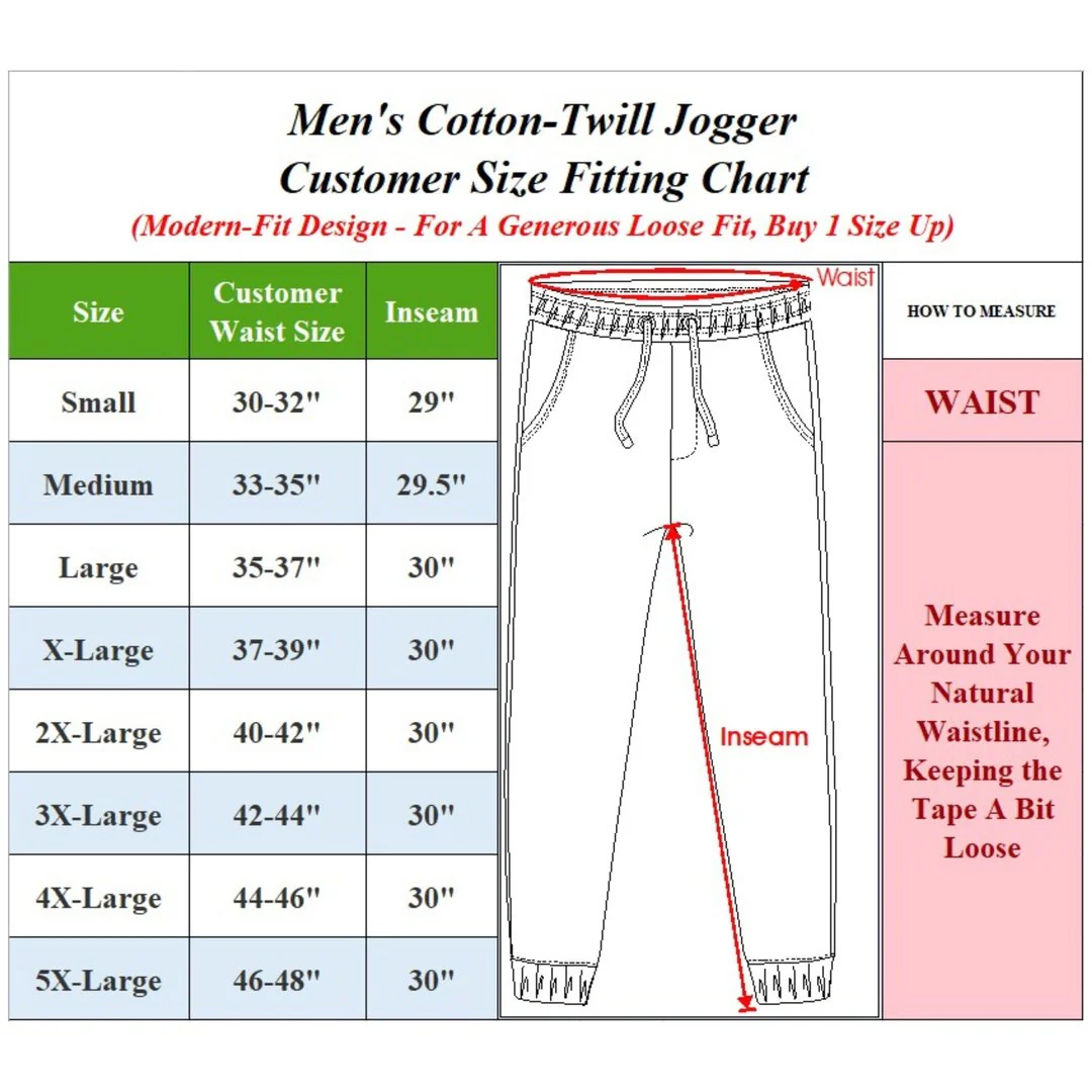 Mens Basic Stretch Jogger - Image 8
