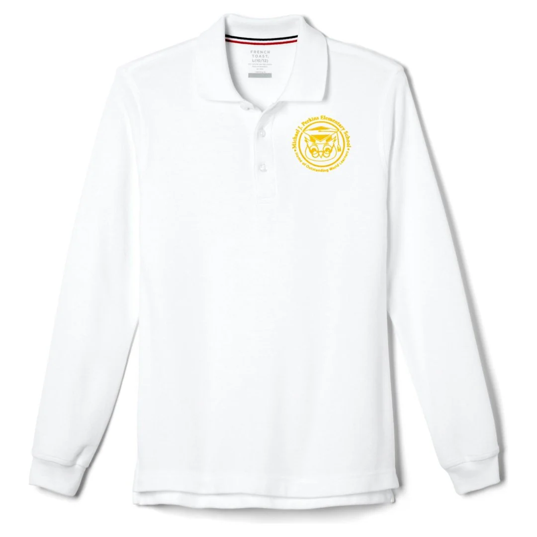 Michael J. Perkins Long Sleeve Polo - Adult