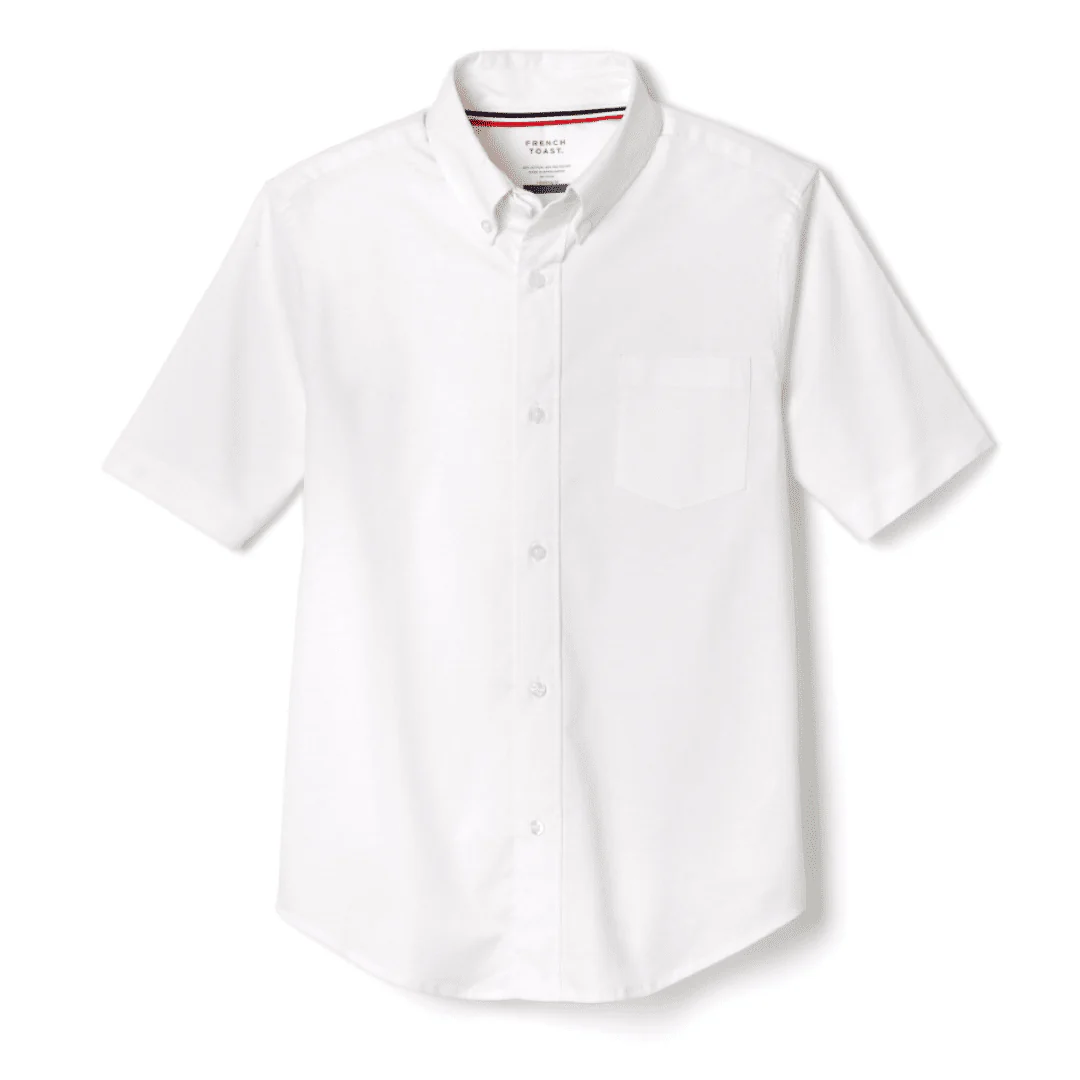 Mission Grammar - Co-ed Short Sleeve Oxford Shirt - Kids - No Logo - Image 6
