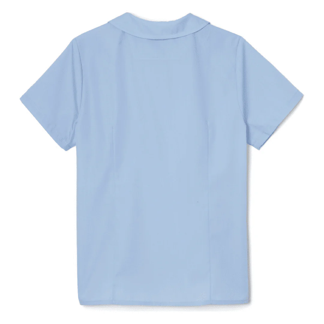 Mission Grammar School - Girl's Plus Size Short Sleeve Blouse - Image 3