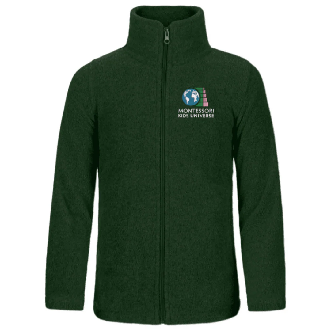 Montessori Kids - Co-Ed Adult Polar Fleece Jacket - Image 2