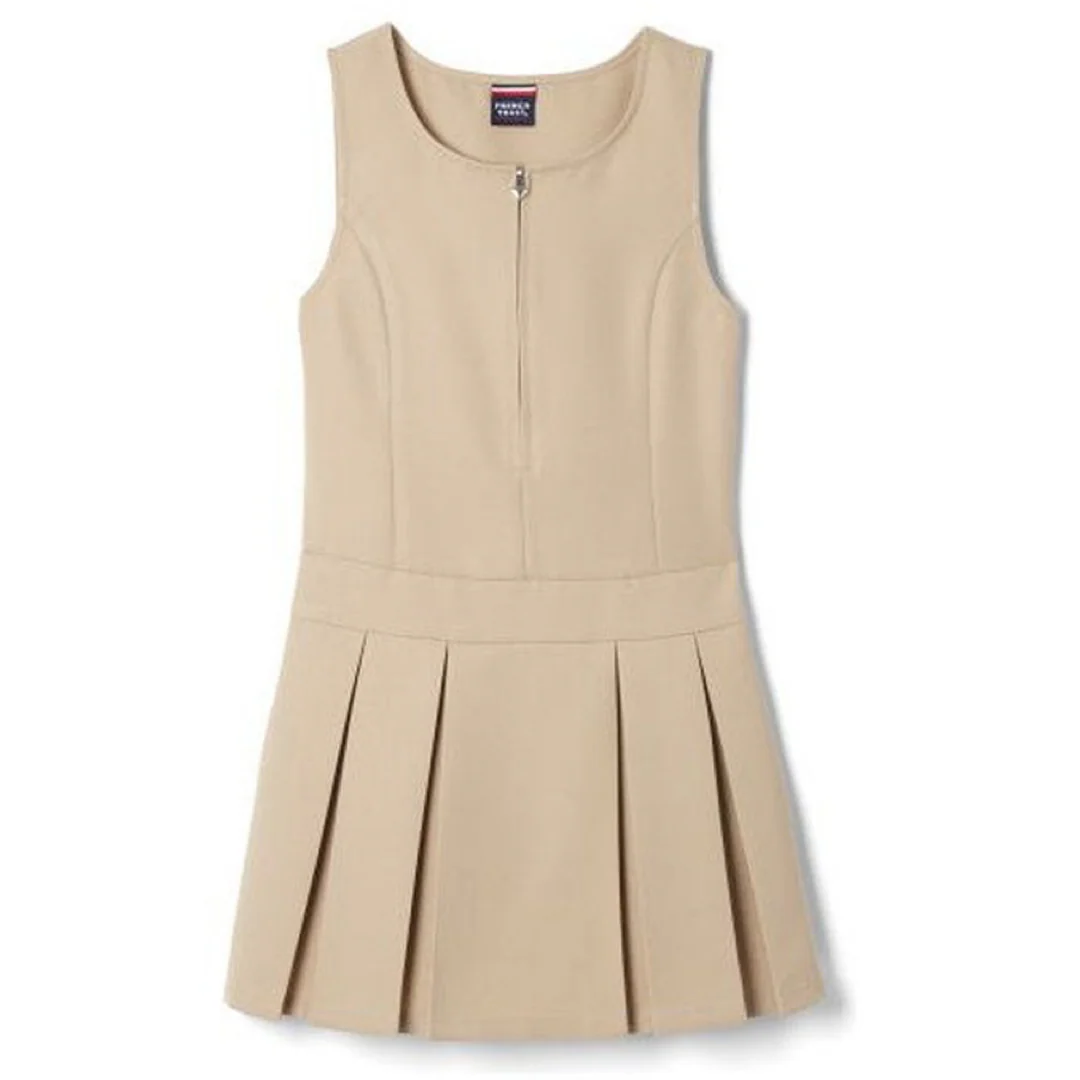 New Horizon - Girl's French Toast Zipper Front Jumper - Image 3