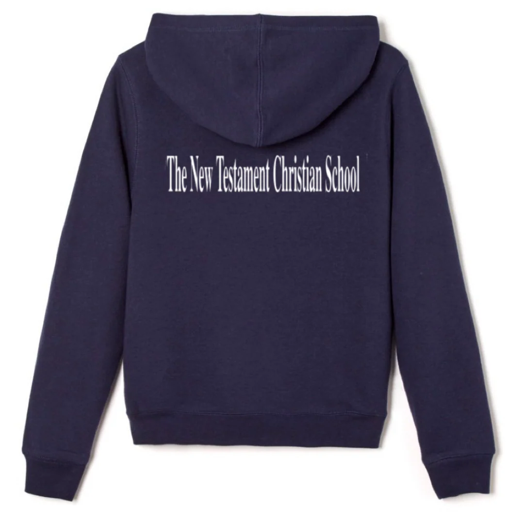 New Testament Christian School - Co-Ed Youth Fleece Hoodie - Image 2