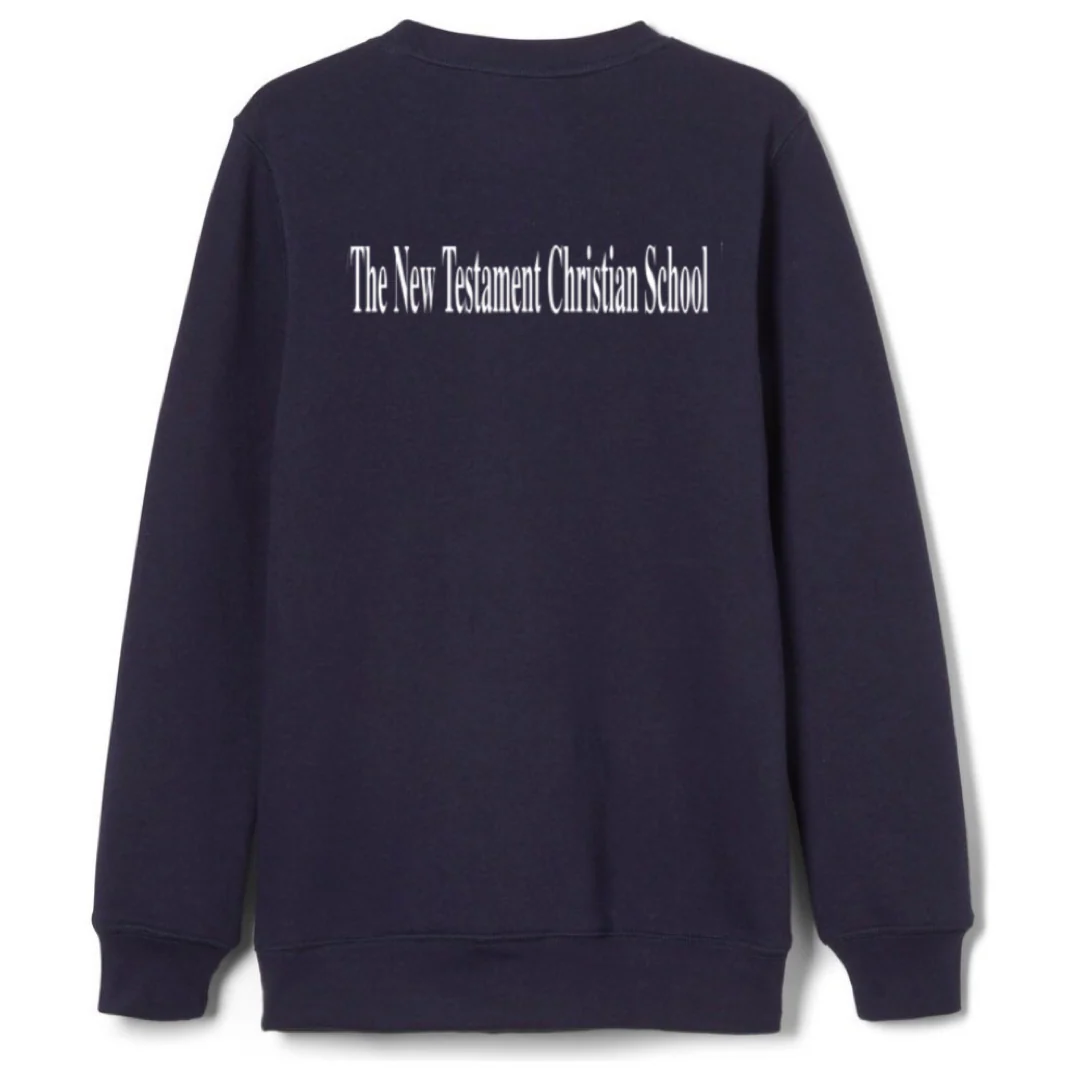 New Testament Christian School - Co-ed Youth Fleece Sweatshirt - Image 2
