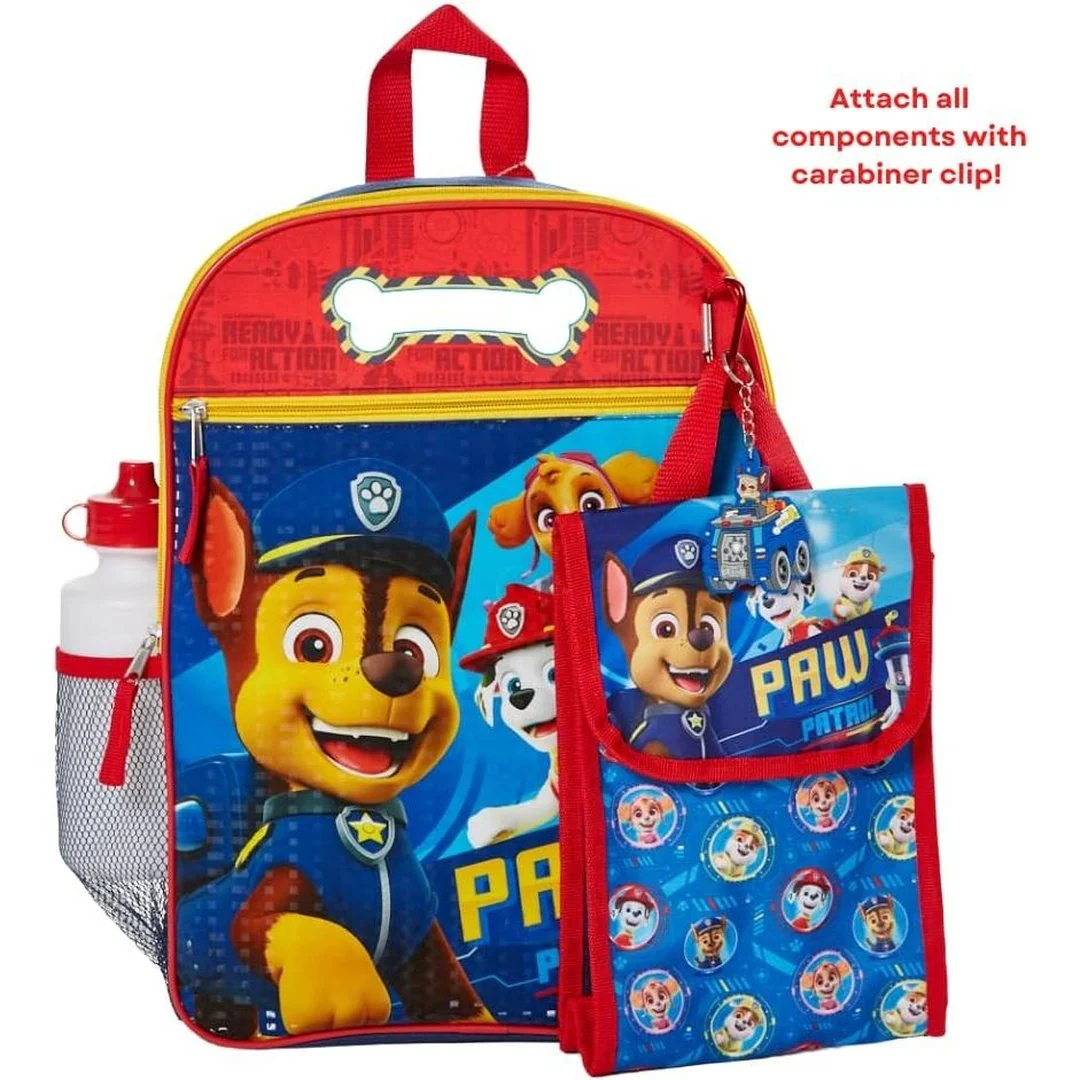 Paw Patrol 5 pc Large Backpack - Image 3