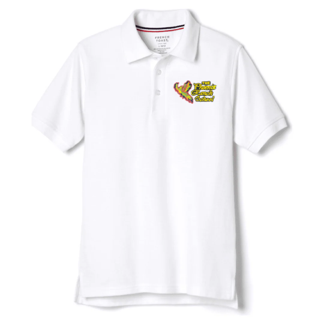 Phoenix Ranch School - Boy's Short Sleeve Pique Polo - Image 2