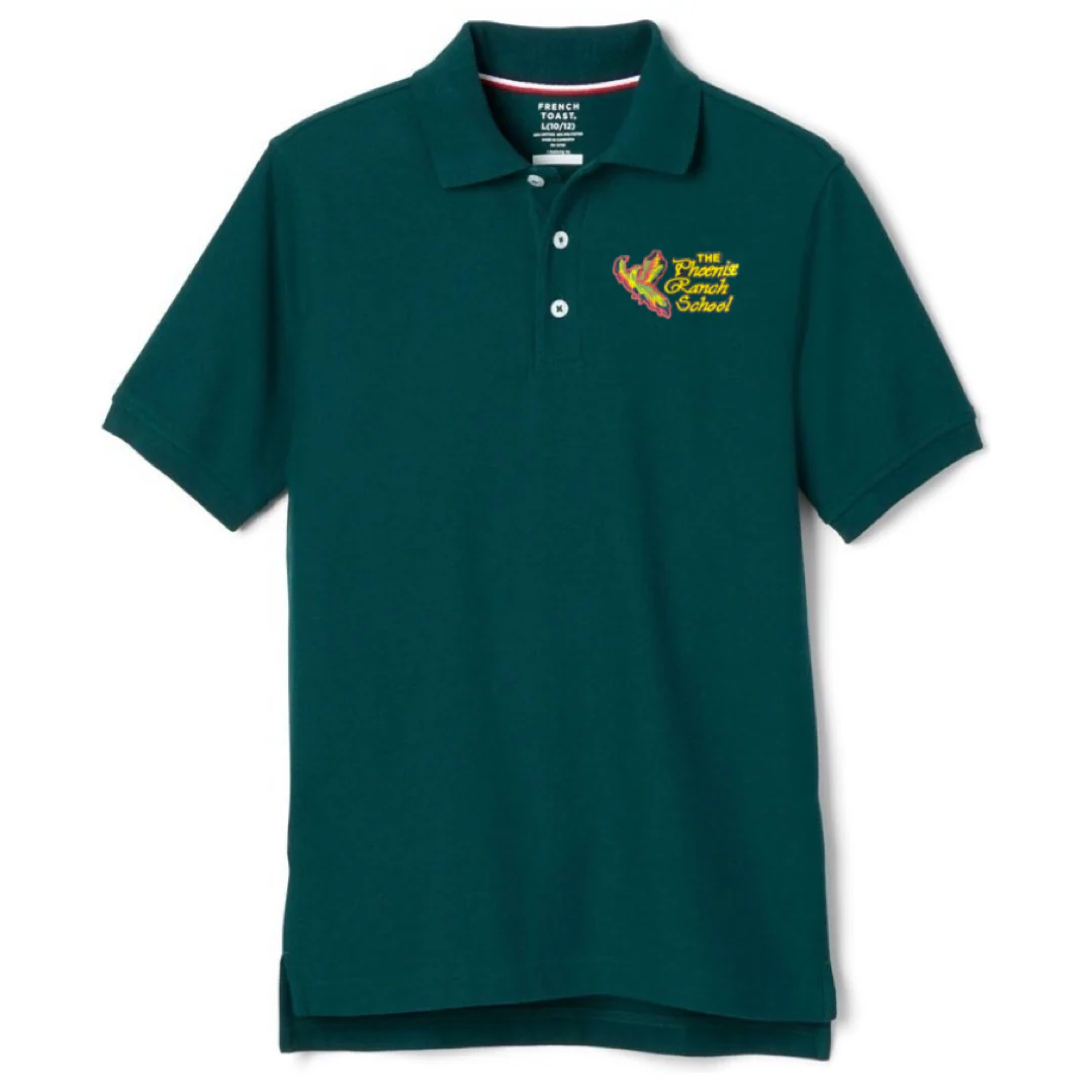 Phoenix Ranch School - Boy's Short Sleeve Pique Polo - Image 3