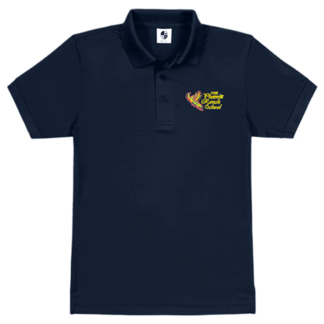 Phoenix Ranch School - Co-Ed Short Sleeve Performance Polo - Kids
