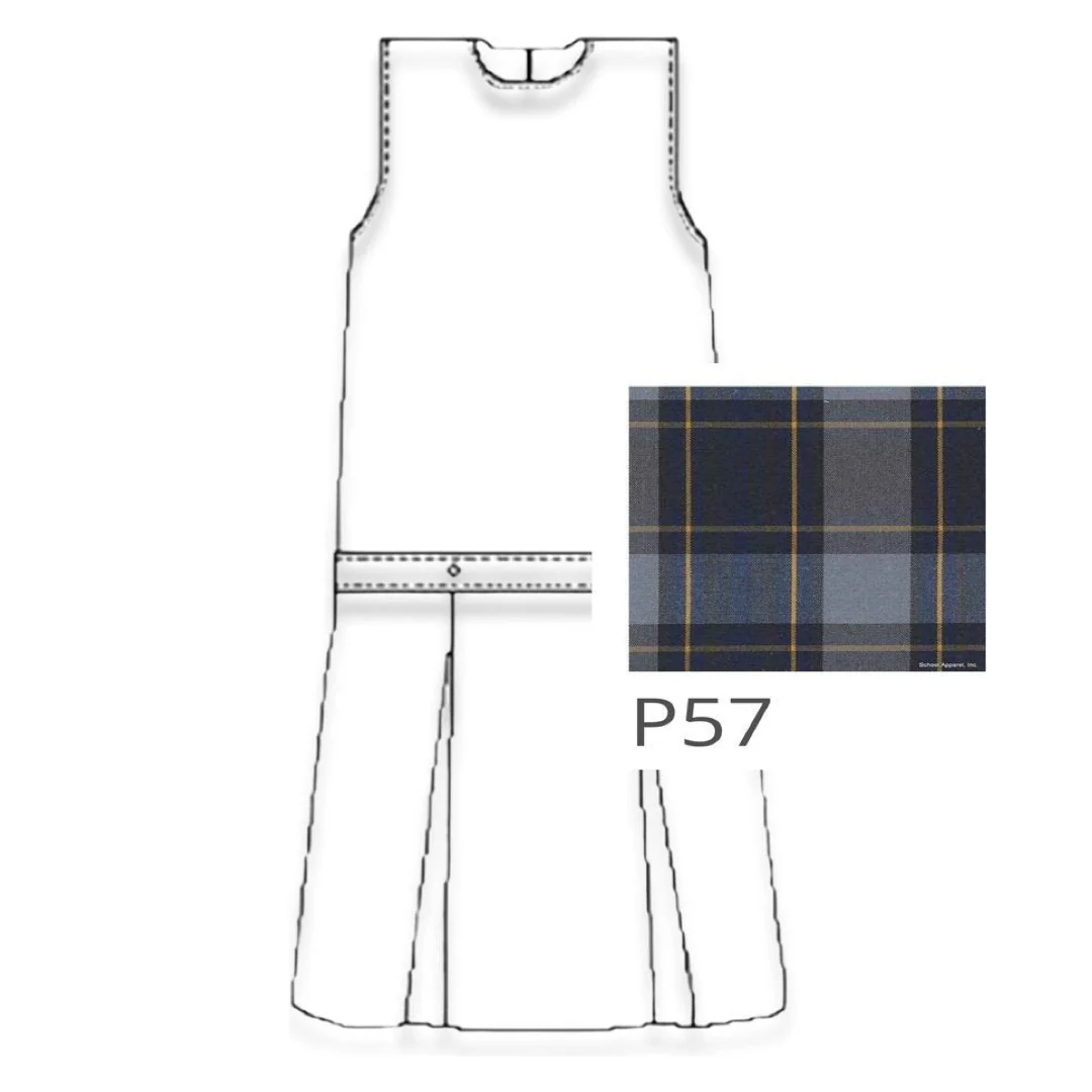 Plaid Jumper - Plus Size -P57 - Image 3