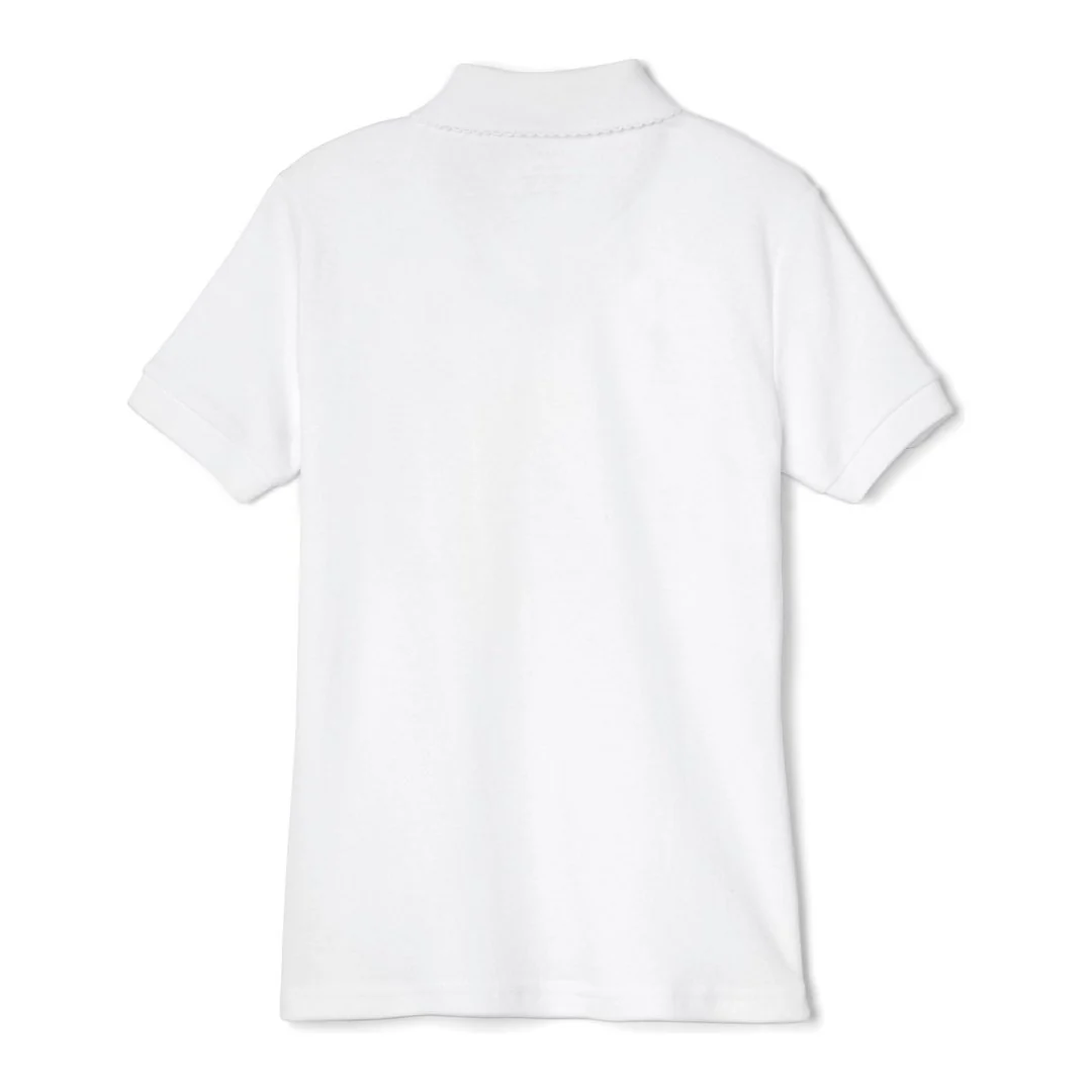 French Toast Plus Size Short Sleeve Picot Collar - Image 3