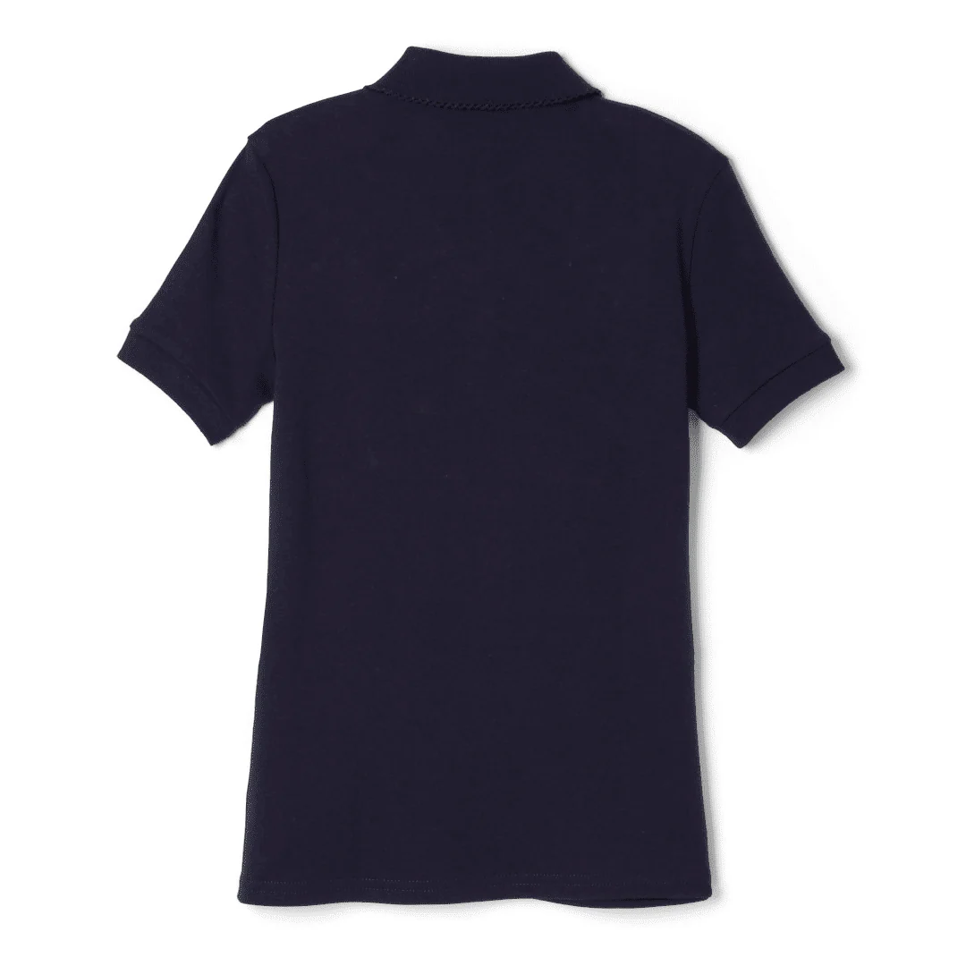 French Toast Plus Size Short Sleeve Picot Collar - Image 9