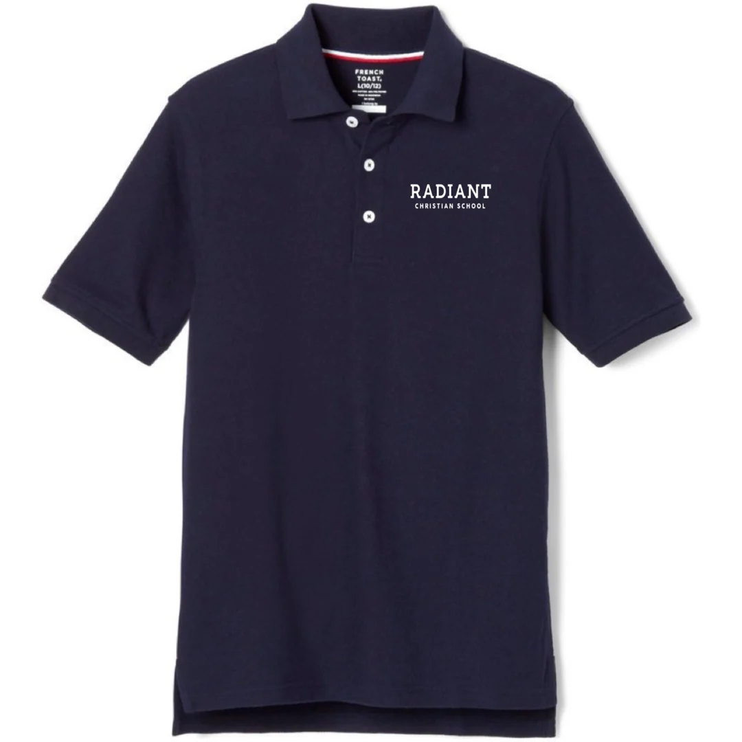 Radiant Christian School - Co-Ed Adult Short Sleeve Pique Polo