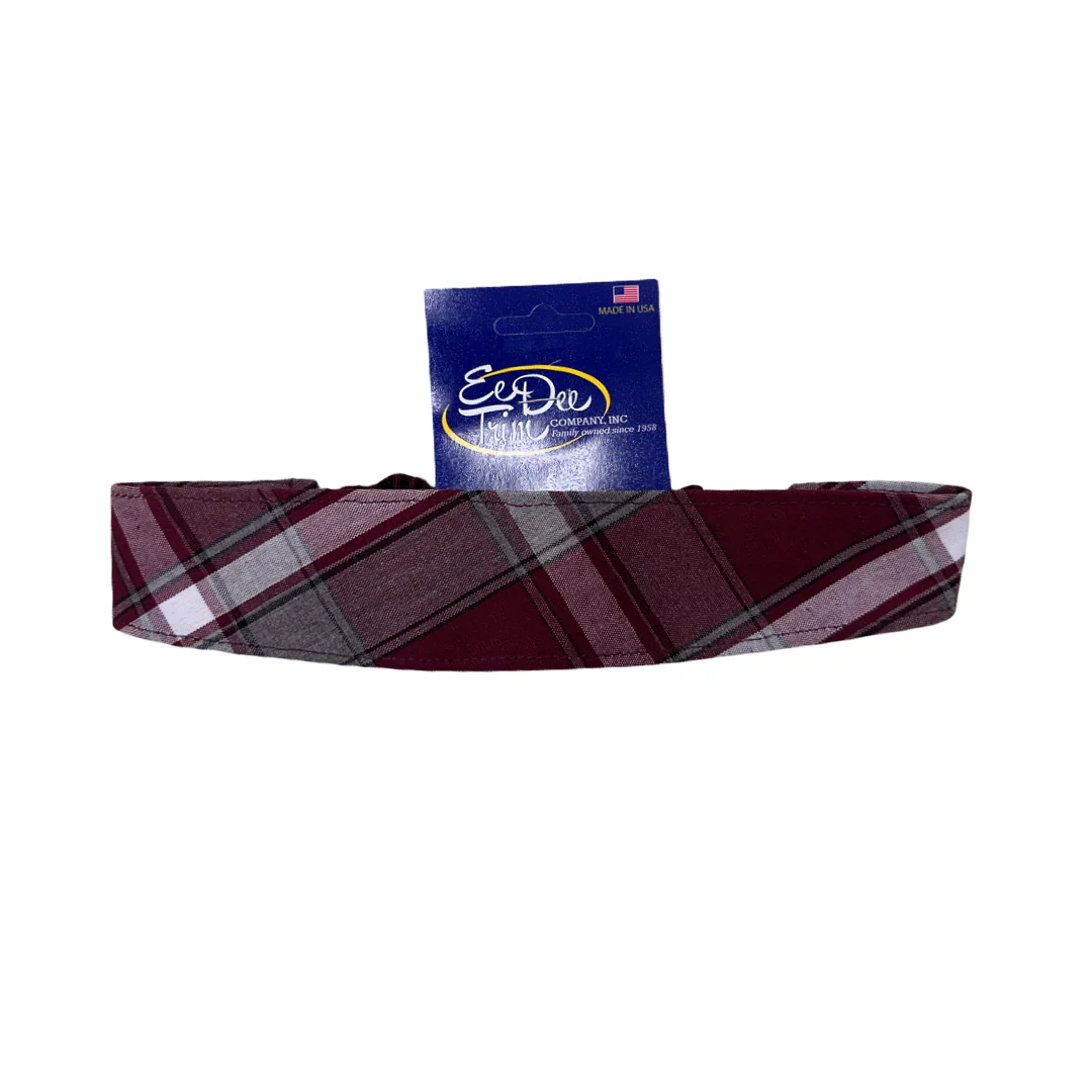 Roger City Baptist - Elastic Headband - Plaid P54 - Image 2