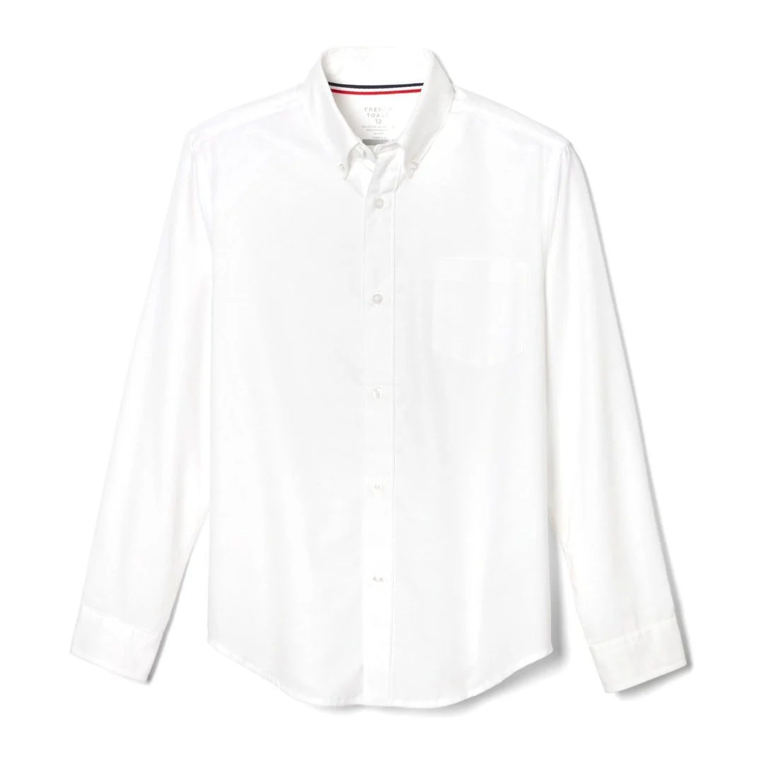 Sacred Heart STEM  - Young Men's Long Sleeve Oxford Shirt