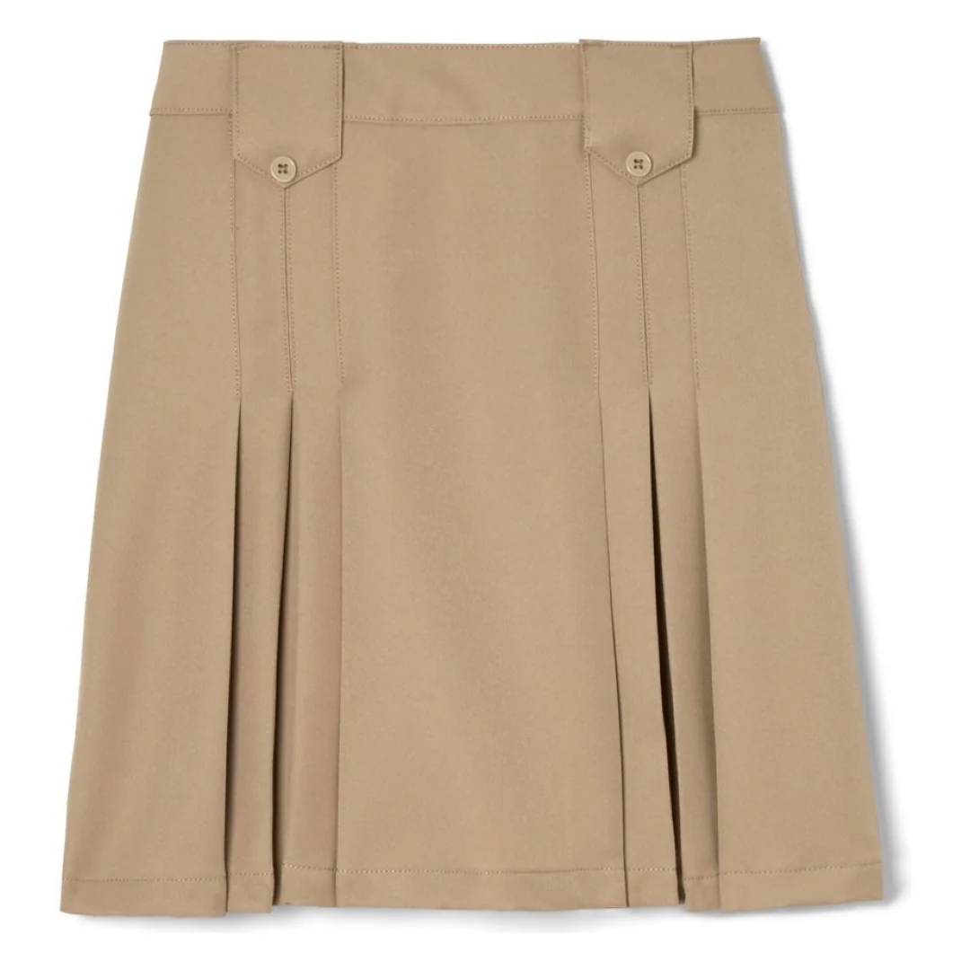 PLEAT FRONT SKIRT - Image 4