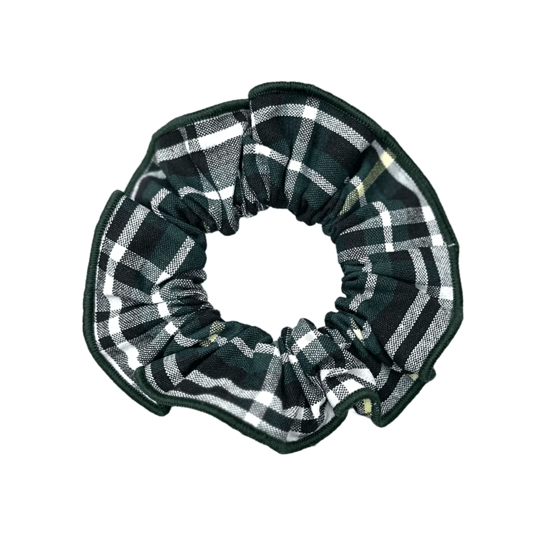 Scrunchie with Merrowed Edge - Plaid P35 - Image 2