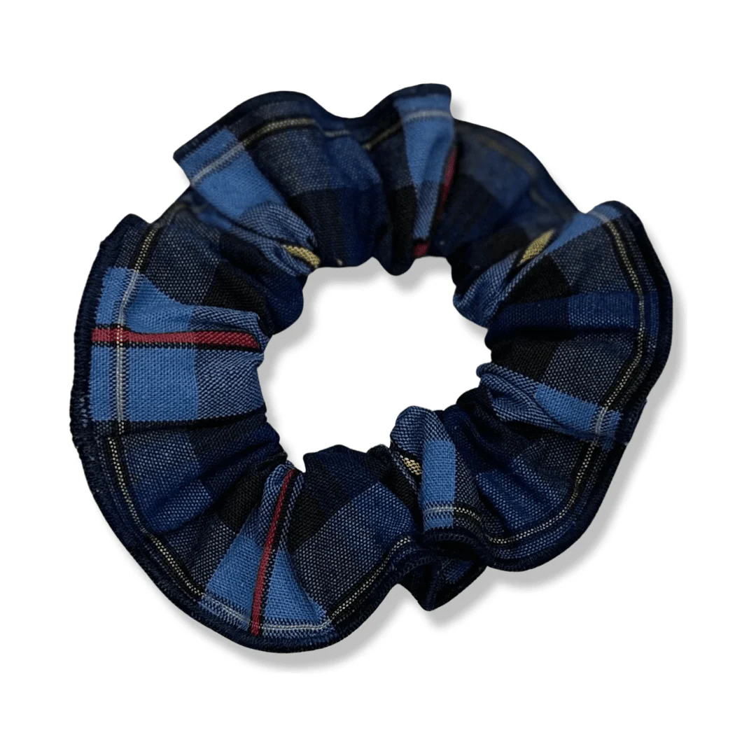 Scrunchie with Merrowed Edge - Plaid P41 - Image 2