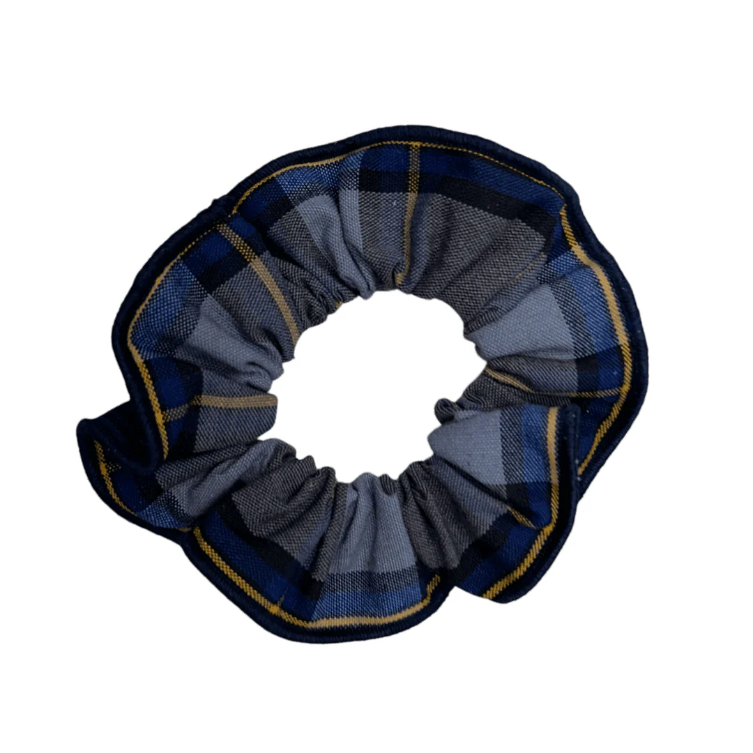 Scrunchie with Merrowed Edge - Plaid P57 - Image 2