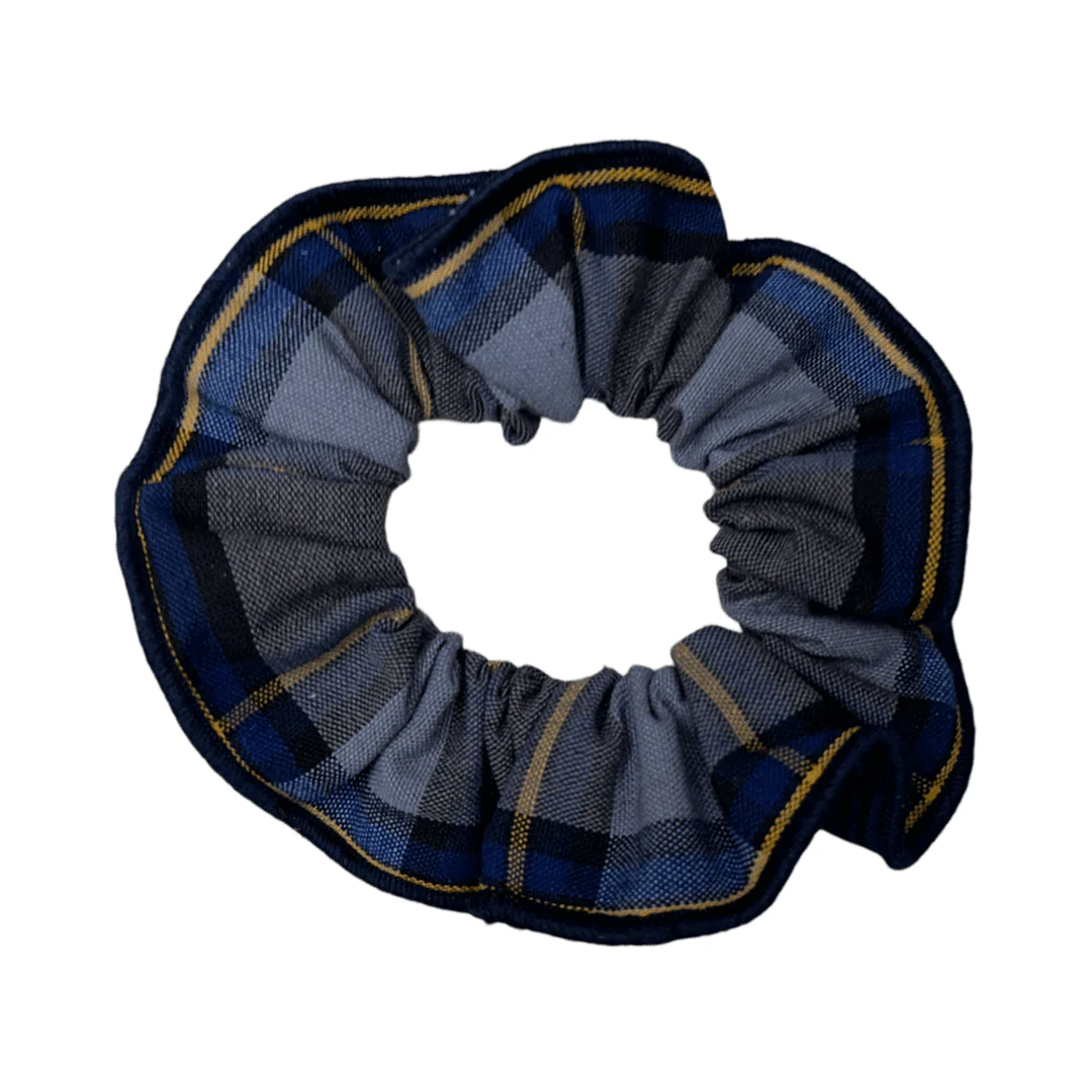 Scrunchie with Merrowed Edge - Plaid P57 - Image 3