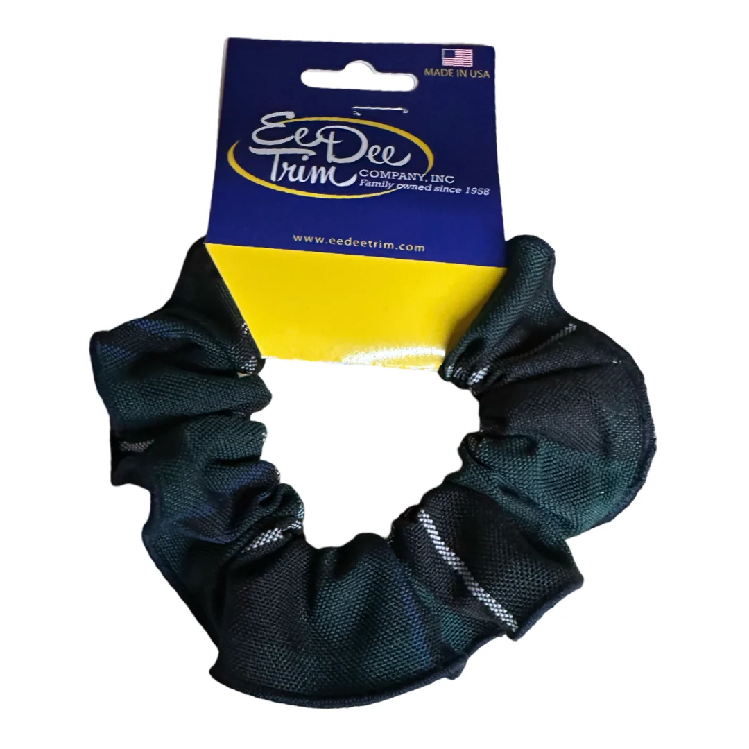 Scrunchie with Merrowed Edge - Plaid P90 - Image 2